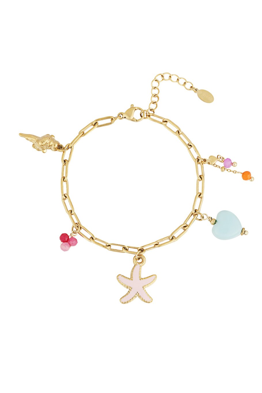 Armband Starfish - Goud