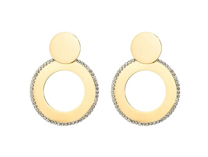 Oorbellen Rond - Zilver