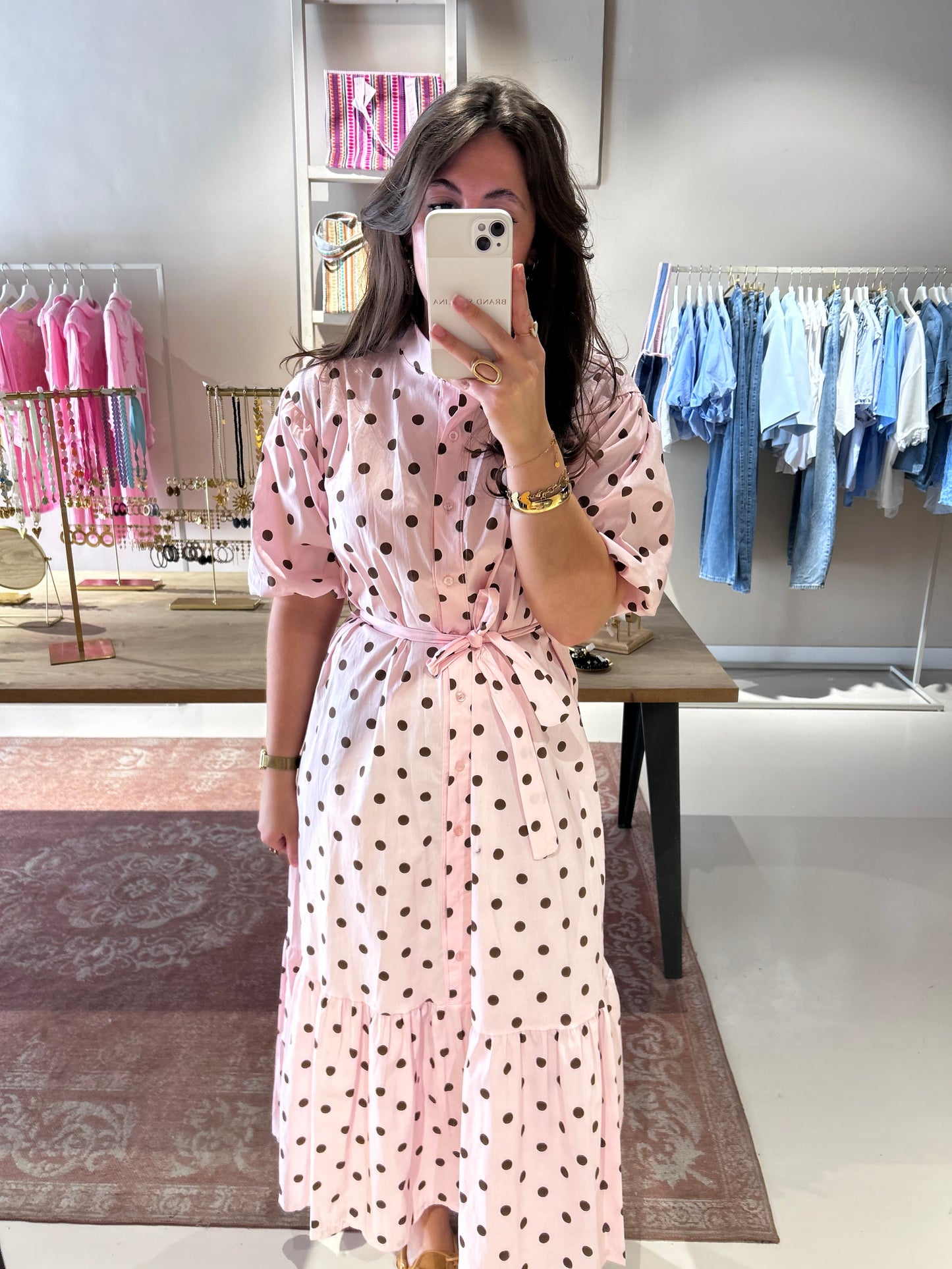 Jurk Libby - Roze