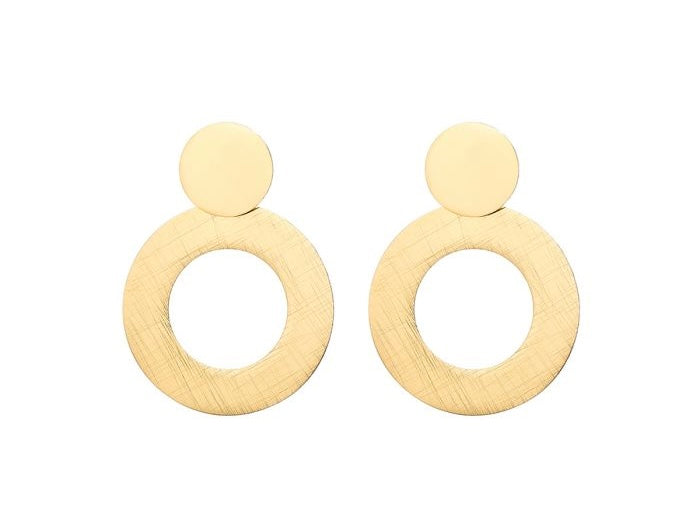 Oorbellen Rond - Goud