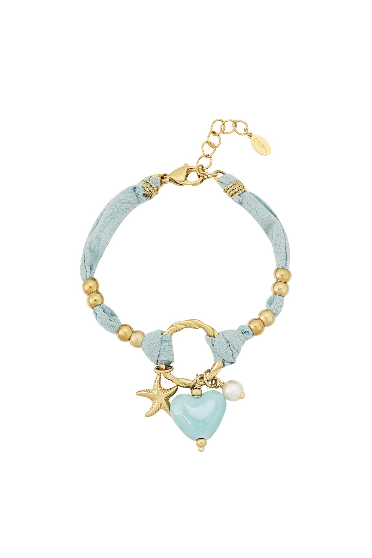 Armband Flower - Blauw