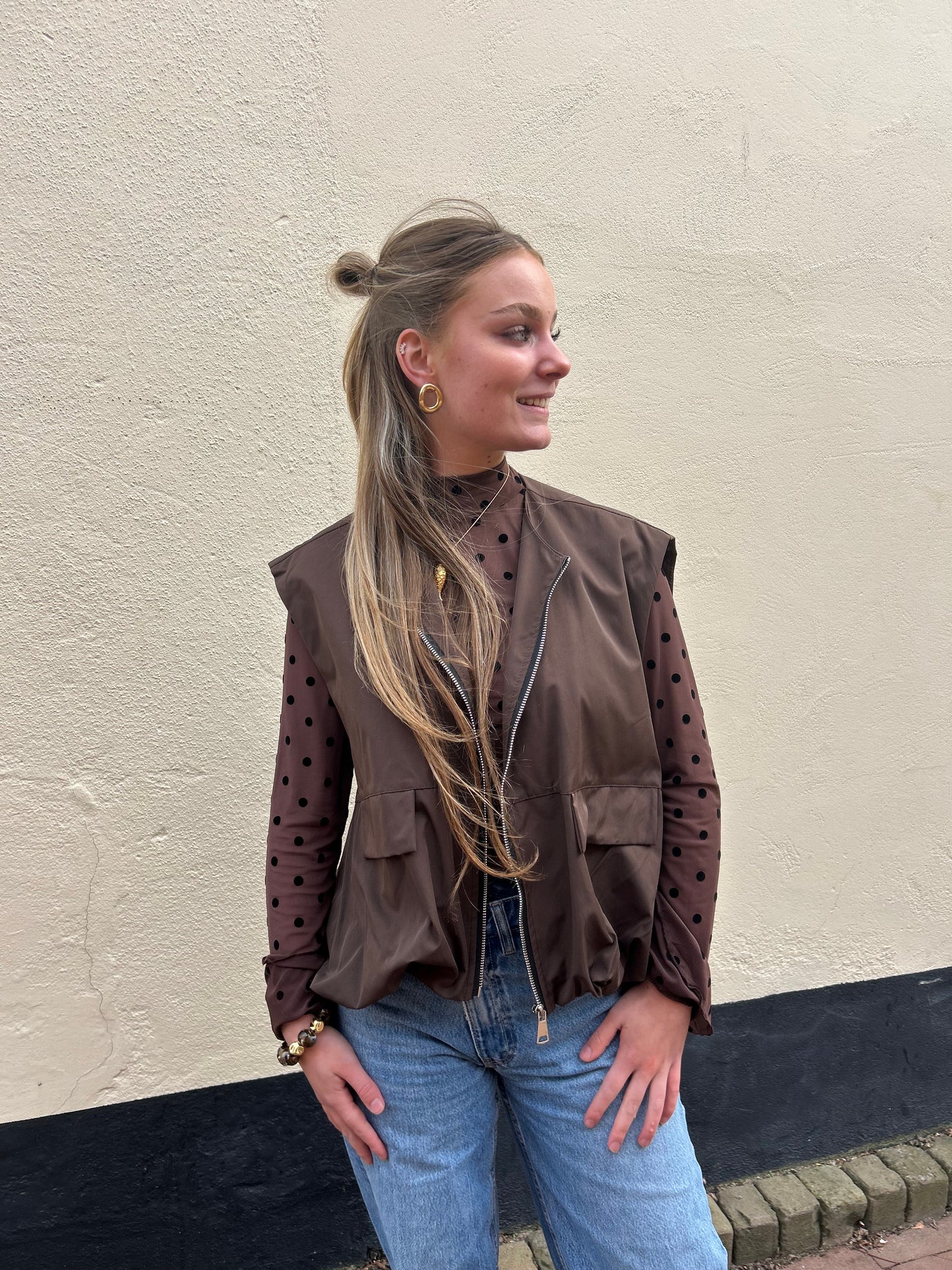 Gilet Brown