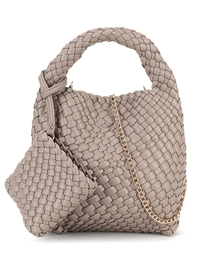 Gevlochten Tas - Beige