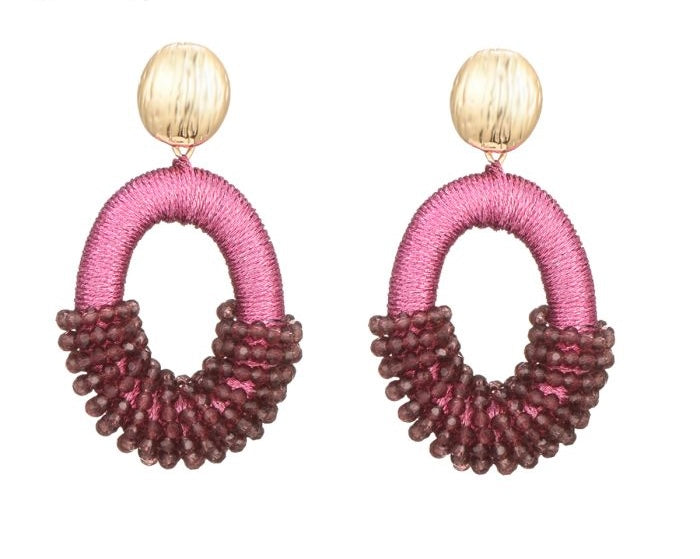 Oorbellen Roze