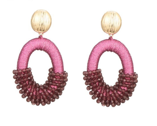 Oorbellen Roze