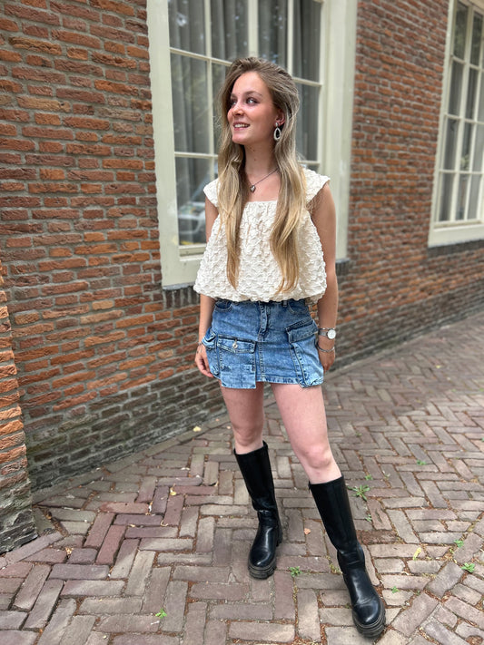 Top Lovi - Beige