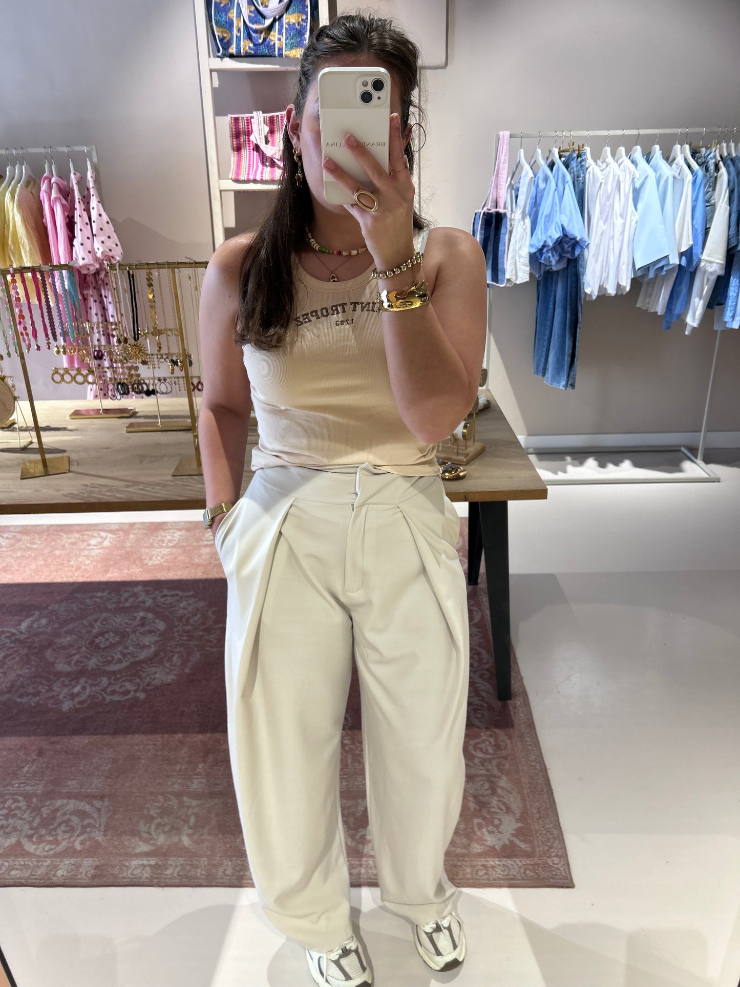 Pantalon - Beige