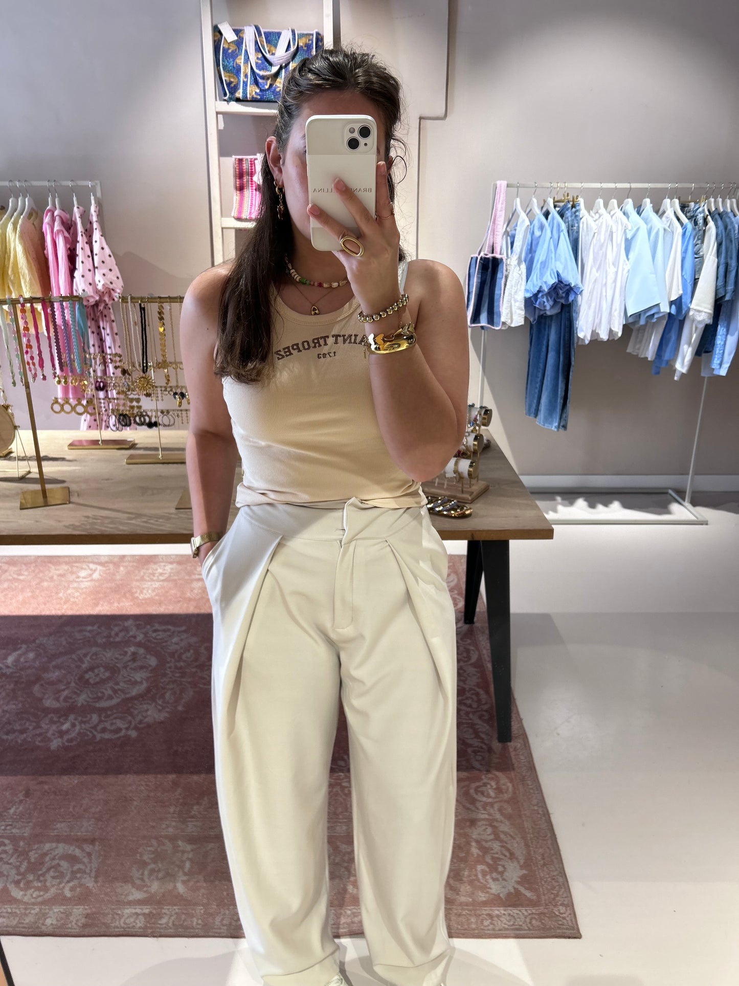 Pantalon - Beige