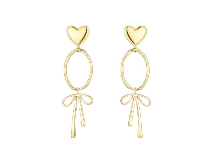 Oorbellen Floor- Goud