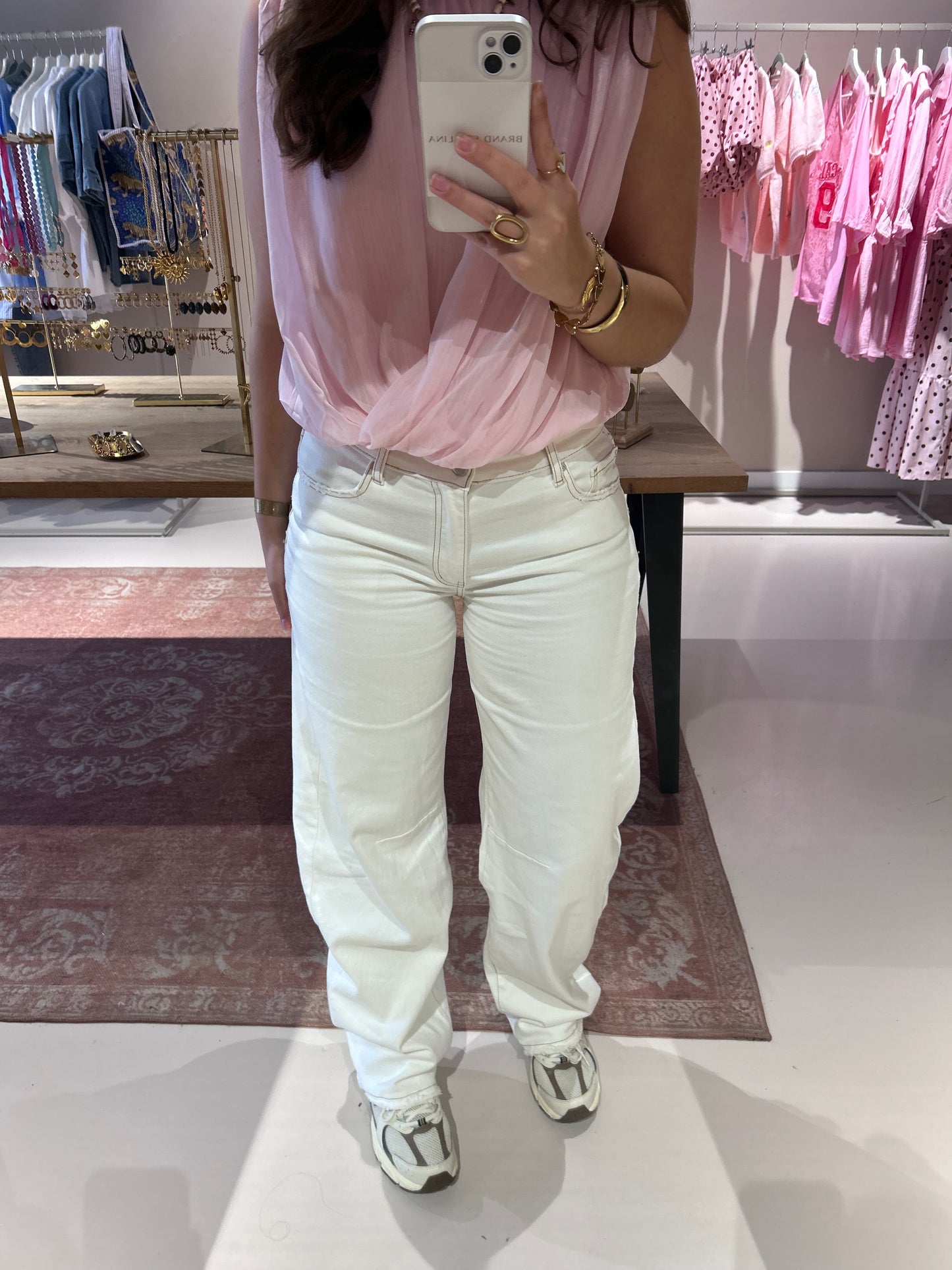 Jeans - Ecru