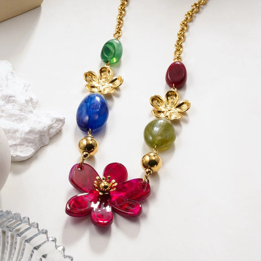 Ketting Flower - Colour