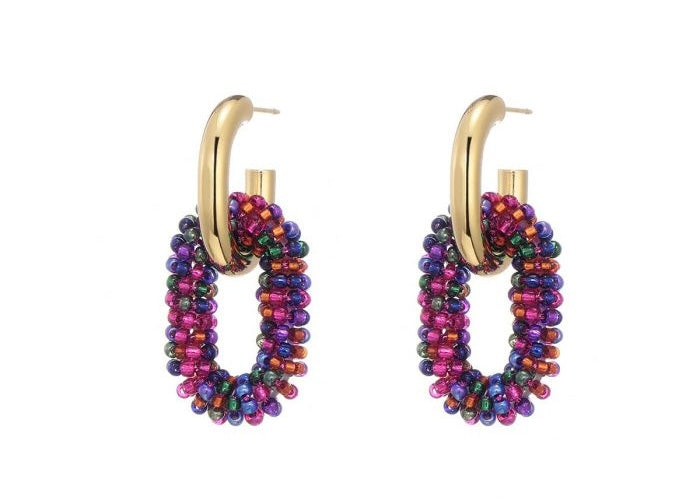 Oorbellen Multicolor