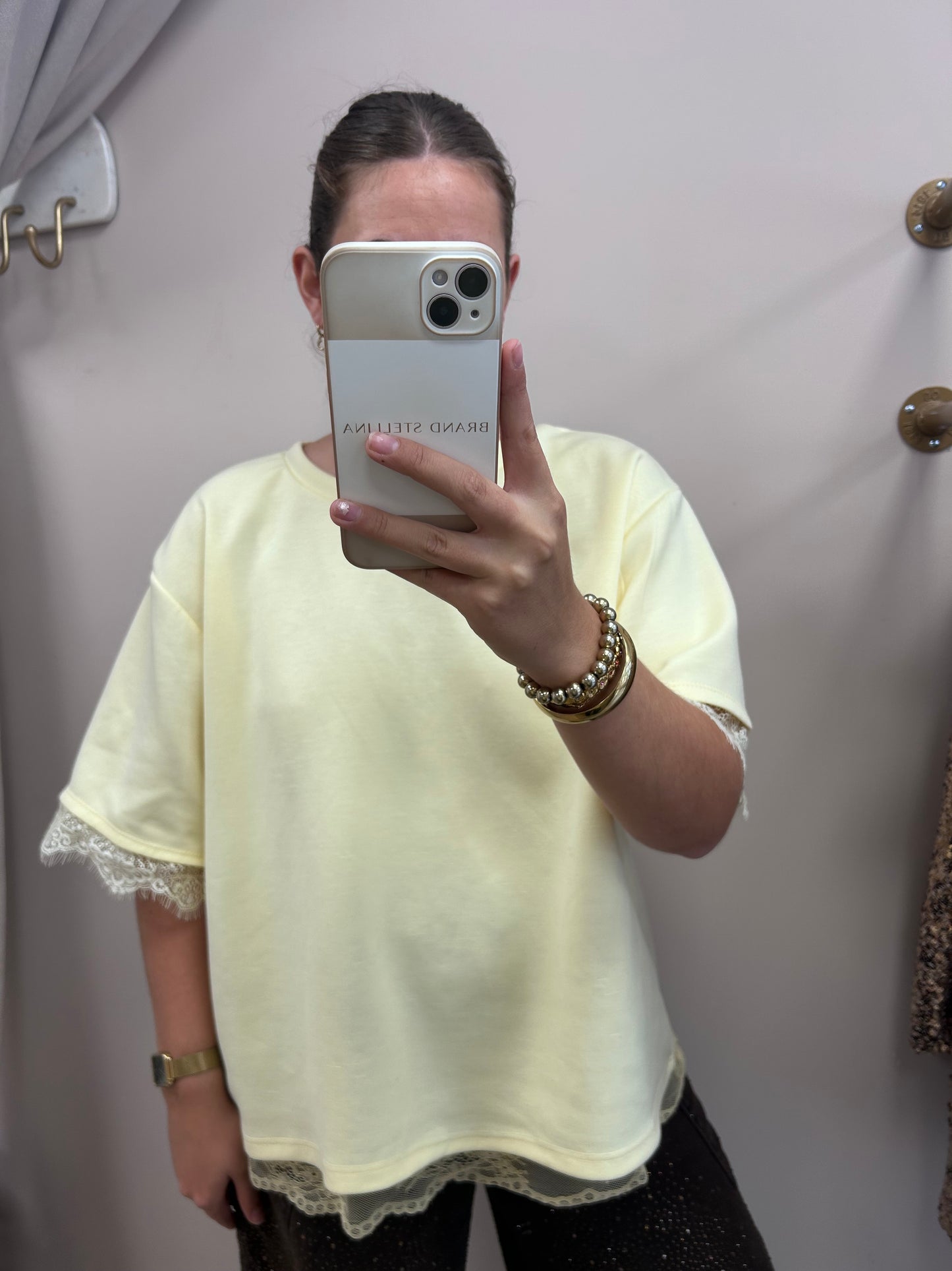 Tshirt Kea - Geel