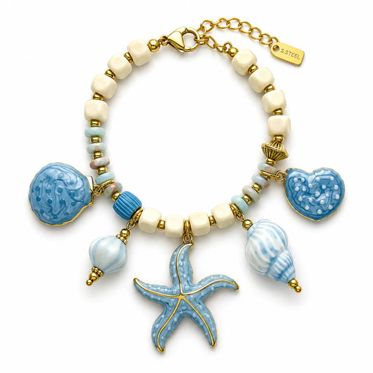 Armband Zeester - Blauw