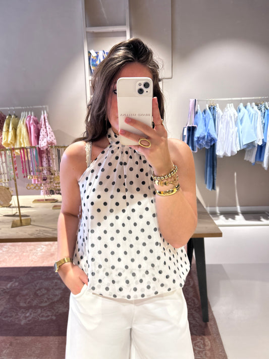 Top Polka dots