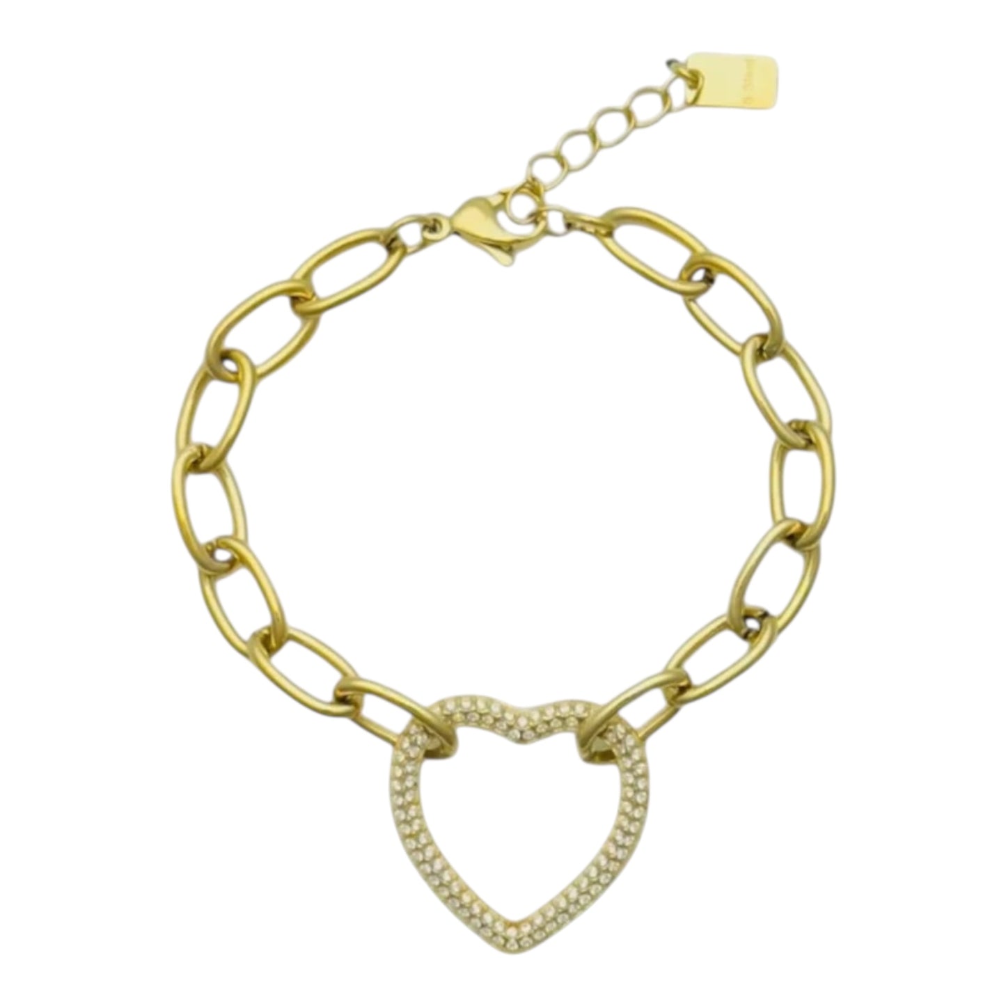 Armband Glitter Hart