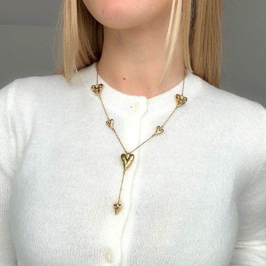 Ketting parel hartjes